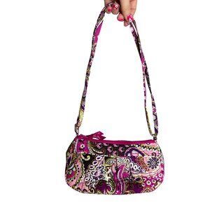 Y2K Vera Bradley Pink Paisley Print Shoulder Bag Mini